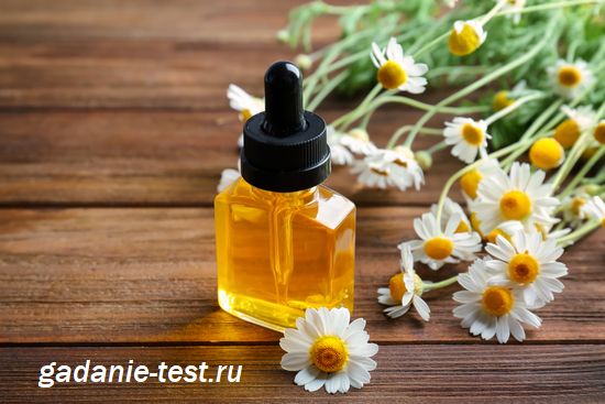 Ромашковое эфирное масло полезно  для кожи лица 
https://gadanie-test.ru/